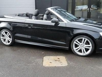Used Audi Cabriolet S-Line 150 HP (110 kW) 2014 Black Cabriolet