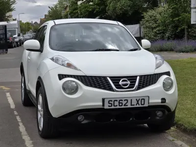 Used Nissan Juke Acenta 117 HP (86 kW) 2013 White SUV