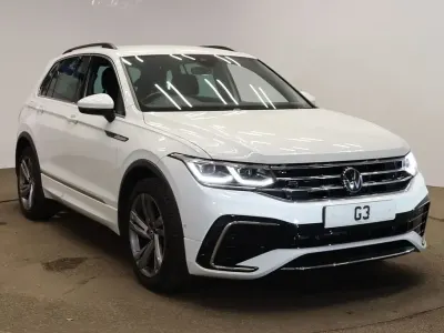Używany VW Tiguan R-line Edition 150 KM (110 kW) 2024 Biały SUV