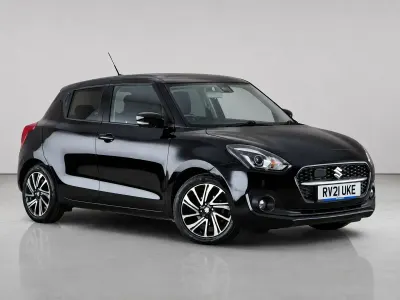 Used Suzuki Swift SZ5 83 HP (61 kW) 2021 Black Hatchback
