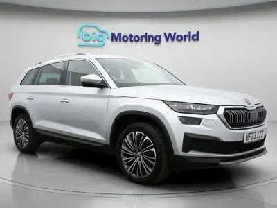 Used Skoda Kodiaq SE L Executive 150 HP (110 kW) 2023 Silver SUV