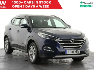 Used Hyundai Tucson SE 177 HP (130 kW) 2018 Blue SUV