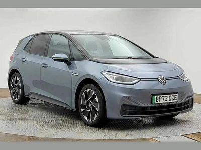 Used VW ID.3 Pro Performance 150 kW (204 HP) 2023 Blue Hatchback
