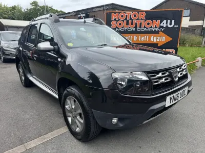 Used Dacia Duster Lauréate 110 HP (80 kW) 2016 Black SUV