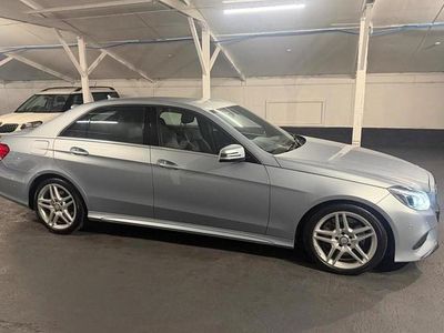 Silver Used 2013 Mercedes E350 AMG Sedan | £7,190 (Fair price)