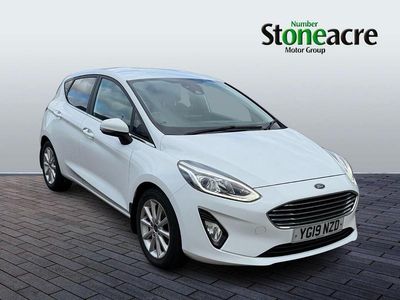 Used Ford Fiesta Titanium 100 HP (73 kW) 2019 White Hatchback
