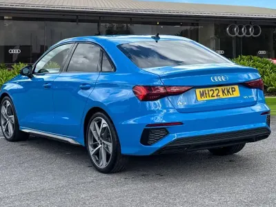 Used Audi A3 Comfort 150 HP (110 kW) 2022 Blue Sedan