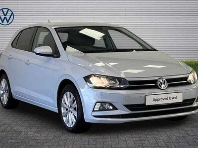 Begagnad VW Polo Match 80 HK (58 kW) 2020 Silver Halvkombi