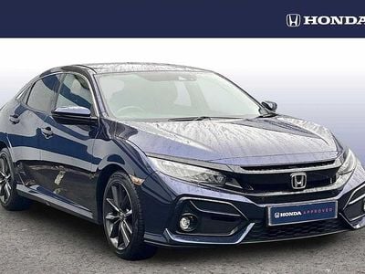 Obsidian blue Used 2021 Honda Civic SR Hatchback | £12,525 (Fair price)