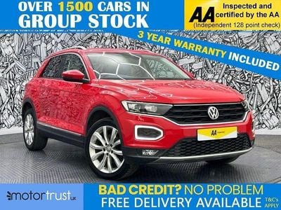 Red Used 2018 VW T-Roc SEL SUV | £12,795 (Fair price)