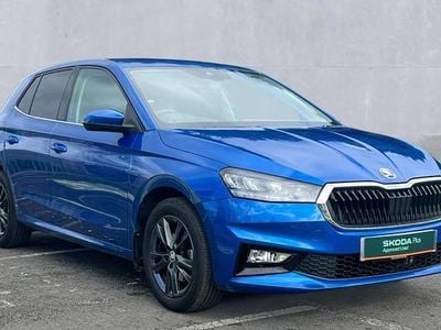 Used Skoda Fabia SE L 116 HP (85 kW) 2024 Race blue metallic Hatchback
