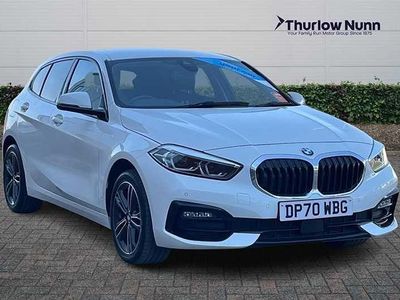 Używany BMW 118 Sport Line 140 KM (102 kW) 2020 Biały Hatchback
