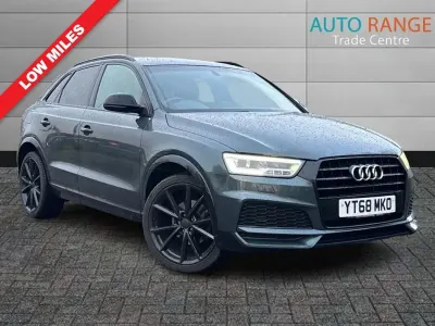 Used Audi Q3 Black Edition 150 HP (110 kW) 2018 Green SUV