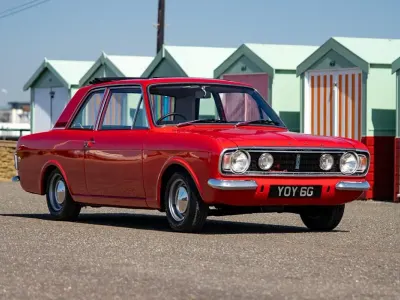 Used Ford Cortina 1969 Red Sedan