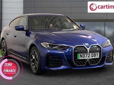 Used BMW i4 M Sport 250 kW (340 HP) 2022 Blue Sedan