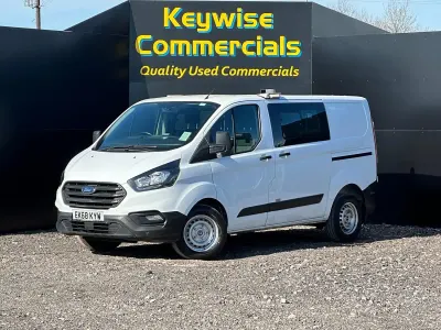 Used Ford Transit Custom 105 HP (77 kW) 2018 White Van
