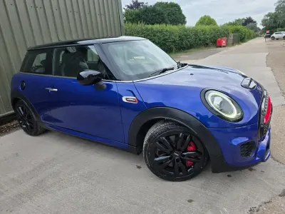 Used Mini John Cooper Works Hatch 2021 Blue Hatchback