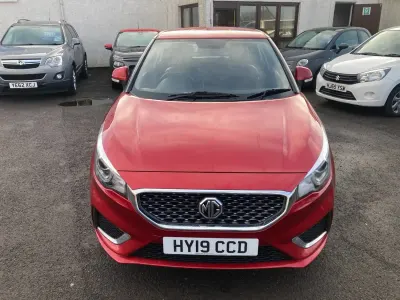 Usado MG MG3 Exclusive 106 HP (77 kW) 2019 Vermelho Citadino