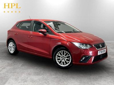 Used Seat Ibiza SE Technology 75 HP (55 kW) 2018 Red Hatchback