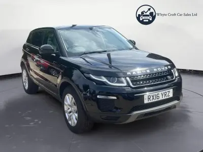 Used Land Rover Range Rover evoque SE 2016 Black Estate
