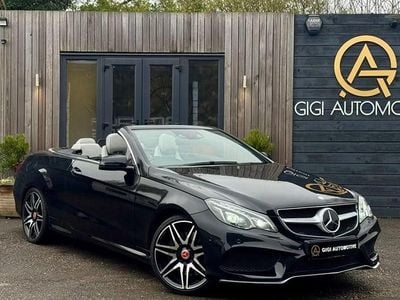 Used Mercedes E400 AMG line 333 HP (244 kW) 2015 Black Cabriolet