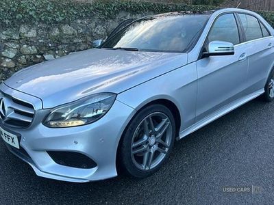 Used Mercedes E220 AMG 170 HP (125 kW) 2014 Silver Sedan