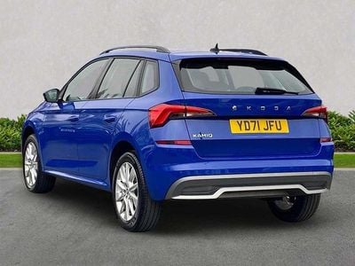 Used Skoda Kamiq SE 110 HP (80 kW) 2021 Blue SUV