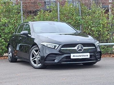 Black Used 2019 Mercedes A200 AMG line Hatchback | £16,698 (Fair price)