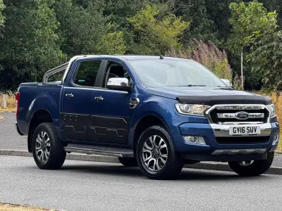 Used Ford Ranger Limited 200 HP (147 kW) 2016 Blue Pickup