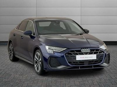 Used Audi A3 S-Line 148 HP (108 kW) 2025 Blue Sedan