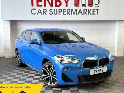 Used BMW X2 M Sport 190 HP (139 kW) 2019 Blue SUV