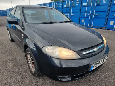 Used Chevrolet Lacetti SX 109 HP (80 kW) 2007 Black Hatchback
