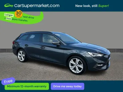 Begagnad Seat Leon FR 2021 Grå Kombi