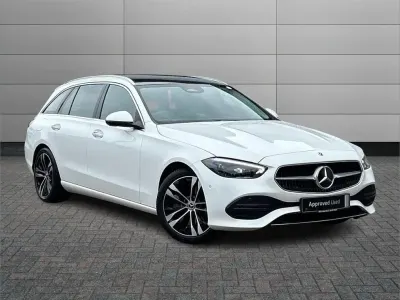 Used Mercedes C200 Exclusive Luxury 200 HP (147 kW) 2023 White Estate