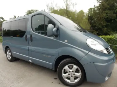 Used Renault Trafic 115 HP (84 kW) 2013 Blue MPV