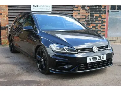 Used VW Golf VII R 310 HP (228 kW) 2018 Black Hatchback