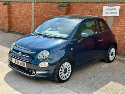Used Fiat 500 Dolcevita 70 HP (51 kW) 2021 Blue Hatchback