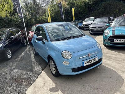 Used Fiat 500 Pop 69 HP (50 kW) 2013 Blue Hatchback