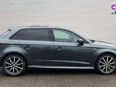 Used Audi A3 Black Edition 150 HP (110 kW) 2017 Grey Hatchback