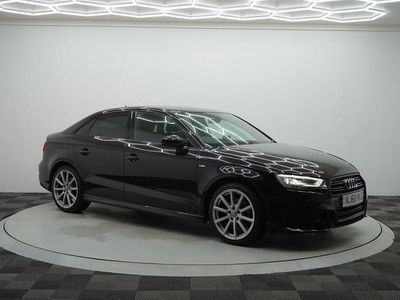 Used Audi A3 Black Edition 150 HP (110 kW) 2018 Black Sedan