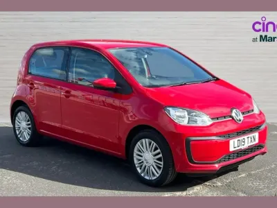 Used VW up! Edition 60 HP (44 kW) 2019 Red Hatchback