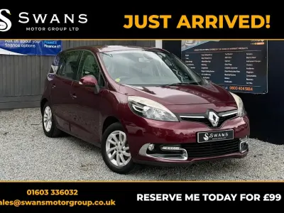 Used Renault Scénic III Dynamique 110 HP (80 kW) 2013 Red MPV
