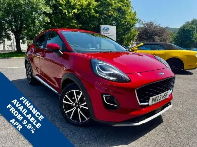 Used Ford Puma Titanium 125 HP (91 kW) 2023 Red SUV