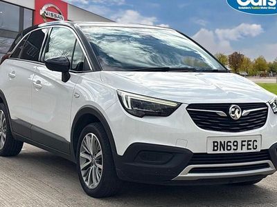 Used Vauxhall Crossland X Sport 110 HP (80 kW) 2019 White SUV