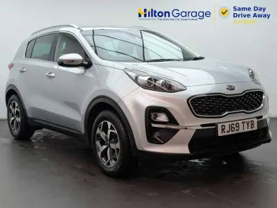 Used Kia Sportage 136 HP (100 kW) 2020 Silver SUV
