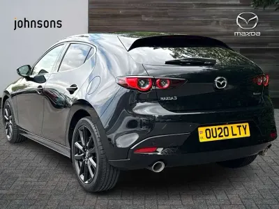 Używany Mazda 3 Inclusive 177 KM (130 kW) 2020 Czarny Hatchback