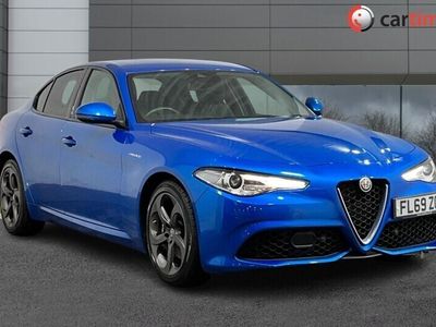 used Alfa Romeo Giulia 2.0 TB VELOCE 4d 277 BHP Heated Steering Wheel, Powered Seats Pack, Parking Sensors, DAB Radio / Bluetooth, Cruise Control Misano Blue, 18-Inch Alloy Wheels