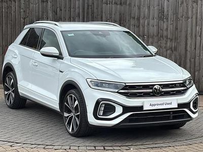 White Used 2024 VW T-Roc R-line SUV | £26,399 (A bit pricey)