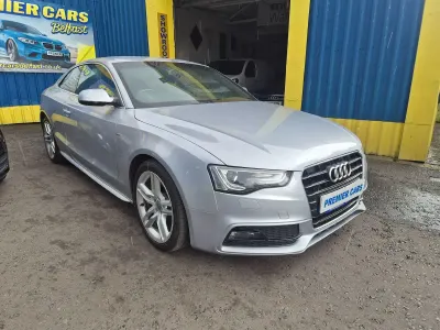 Used Audi A5 S-Line 190 HP (139 kW) 2016 Silver Coupe