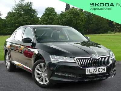 Used Skoda Superb SE 150 HP (110 kW) 2022 Black Hatchback